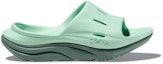 Order HOKA One One Ora Recovery Slide 3 'Mist Green Trellis' Hijau Kabus 1135061-MGTR