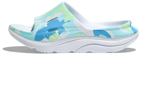 HOKA ONE ONE Ora Recovery Slide 3 Breathable Anti-Odor Slides Blue 1156730/ILD HOKA ONE ONE Ora Recovery Slide 3 Breathable Anti-Odor Slides Blue 1156730/ILD