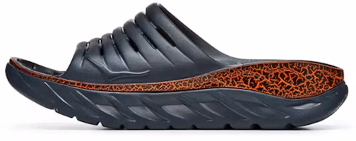 HOKA ONE ONE Ora Recovery Slide 'Blue Graphite Persimmon Orange' 1126850-BGPO HOKA ONE ONE Ora Recovery Slide 'Blue Graphite Persimmon Orange' 1126850-BGPO
