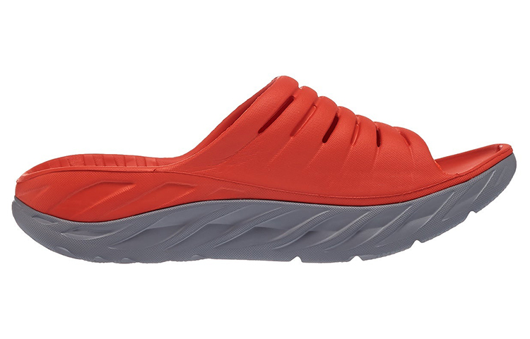 Order 호카 오라 리커버리 슬라이드 (그레이 레드) 1099673-MRWDV