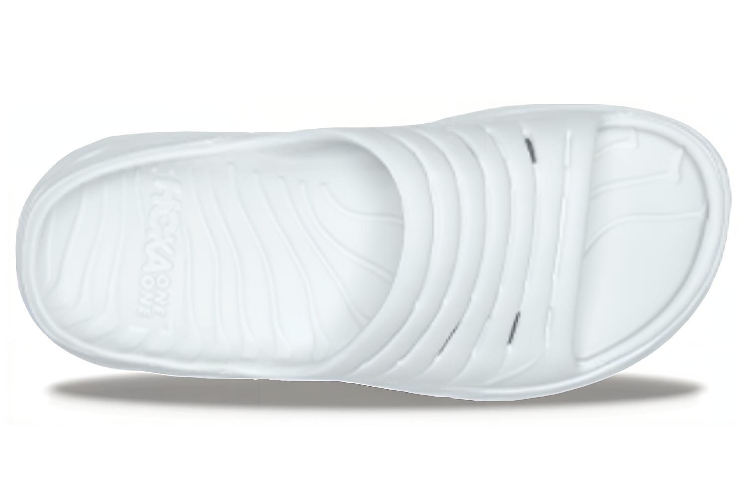 Lookbook 호카 오라 리커버리 슬라이드 (화이트) 1099673-WWH