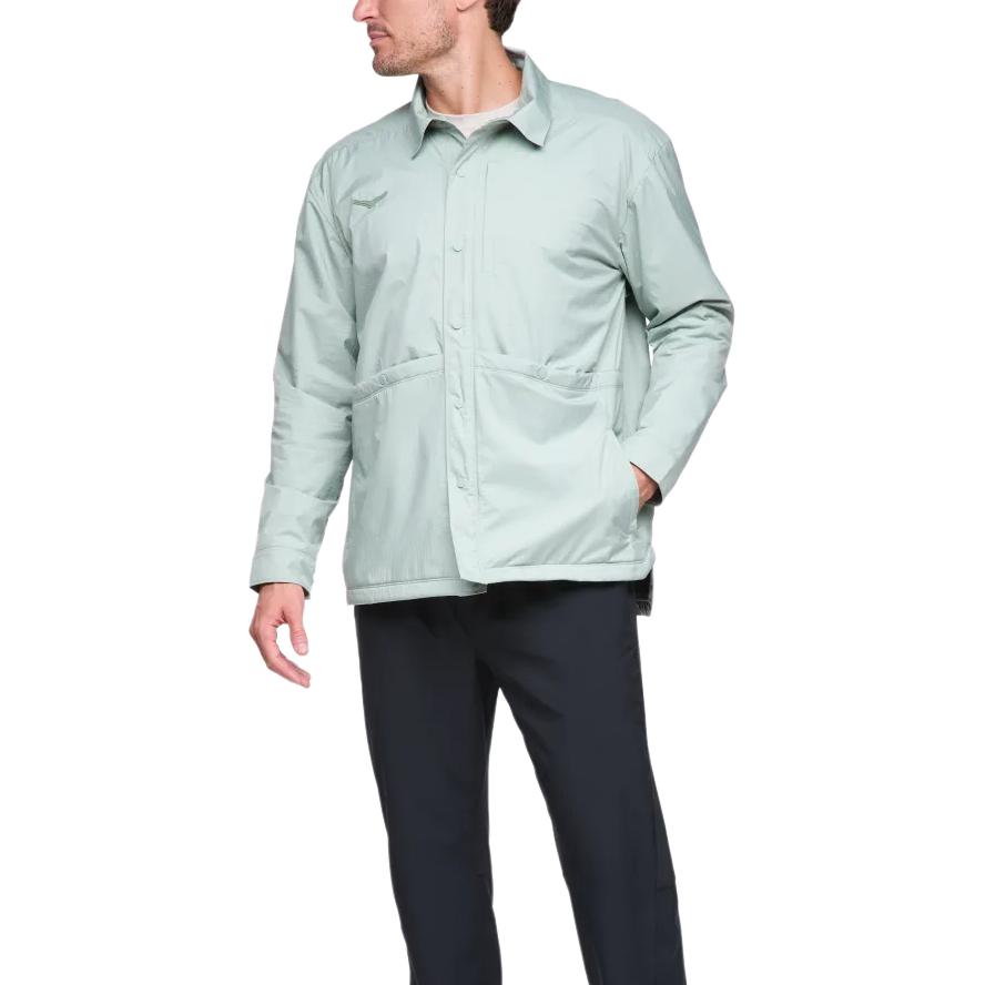 HOKA ONE ONE Outtrail Waterproof Breathable Outdoor Jacket Green Unisex 1156190