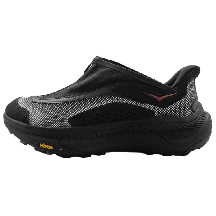 HOKA ONE ONE Project Transport Black Low-Top Casual Shoes - Comfortable & Durable 1168953-BWHT