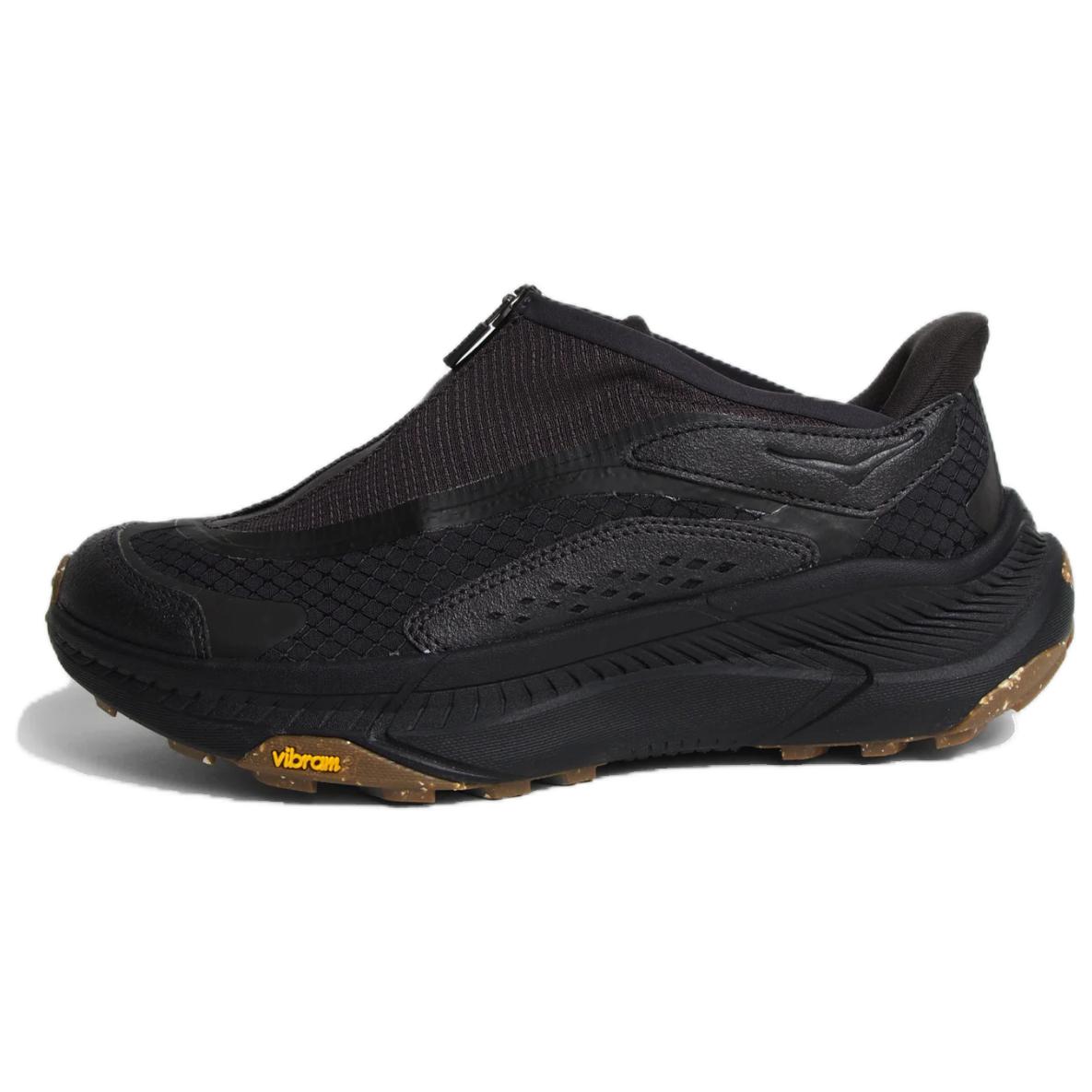 HOKA ONE ONE Project Transport Black Low-Top Casual Shoes Comfortable & Non-Slip 1162850-CRBN