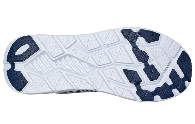 Shop HOKA ONE ONE Rincon 2 低幫 跑步鞋 男款 藍白
