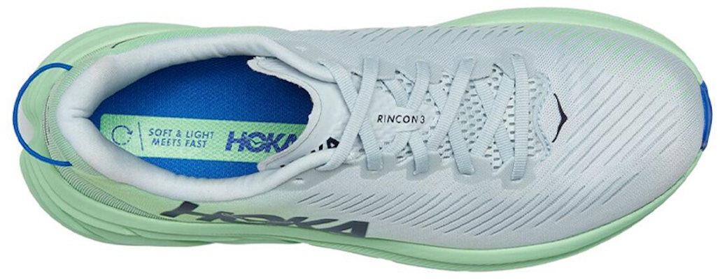 HOKA ONE ONE Rincon 3 運動 防滑減震 低幫 跑步鞋 男款 白綠 Lookbook HOKA ONE ONE Rincon 3 運動 防滑減震 低幫 跑步鞋 男款 白綠