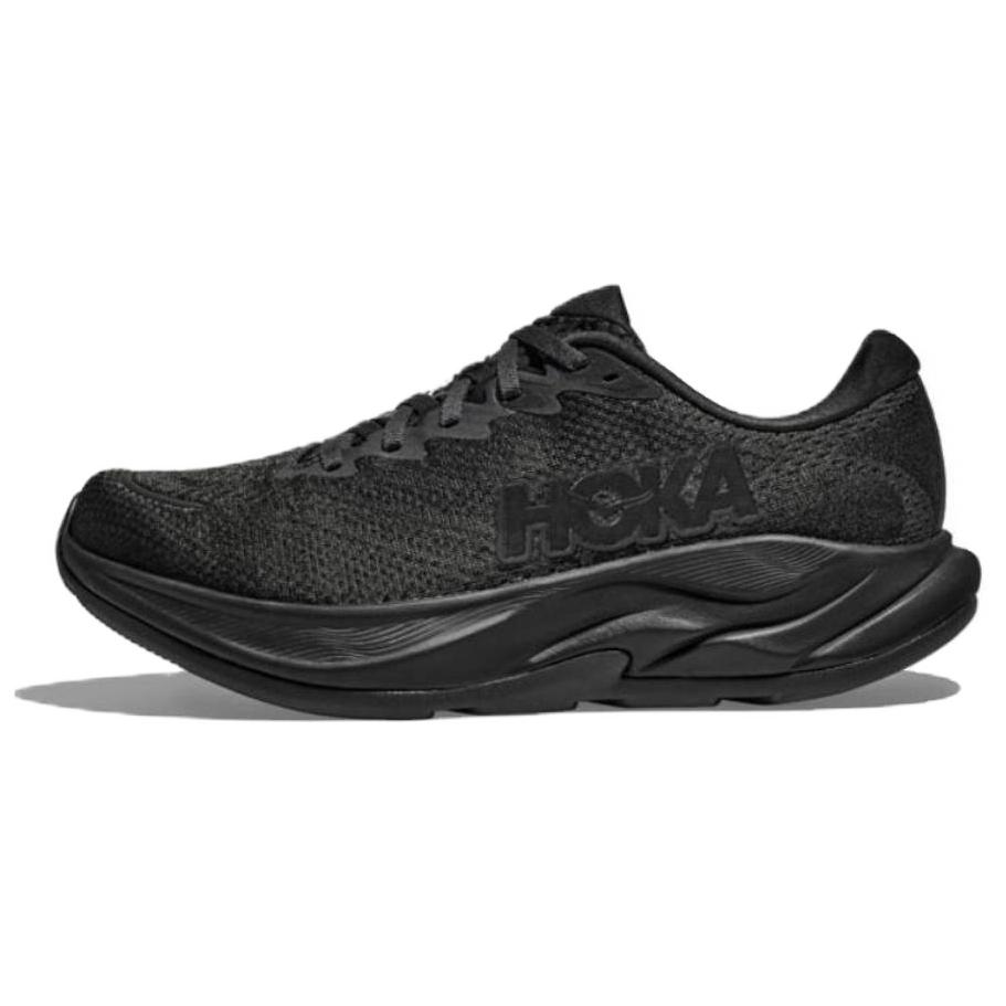 HOKA ONE ONE Rincon 4 Running Shoes Black - Comfortable & Slip-Resistant. 1155132-BBLC
