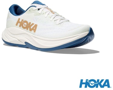 HOKA ONE ONE Rincon 4 寬楦輕量公路跑鞋 白/金白配色 HO1155132FTG Buy HOKA ONE ONE Rincon 4 寬楦輕量公路跑鞋 白/金白配色 HO1155132FTG