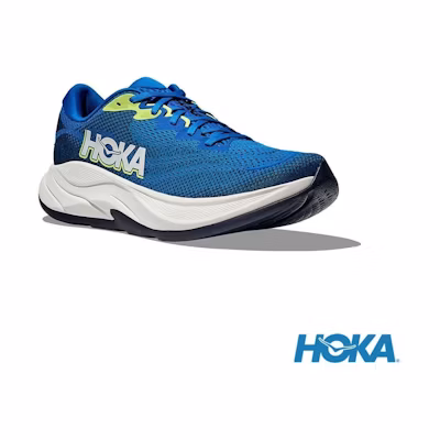 HOKA ONE ONE Rincon 4 Wide Running Shoes Cobalt /Navy Blue