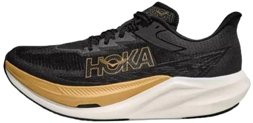 HOKA ONE ONE Rocket X 3 黑色舒适跑鞋 1168724-BKGD Buy HOKA ONE ONE Rocket X 3 黑色舒适跑鞋 1168724-BKGD