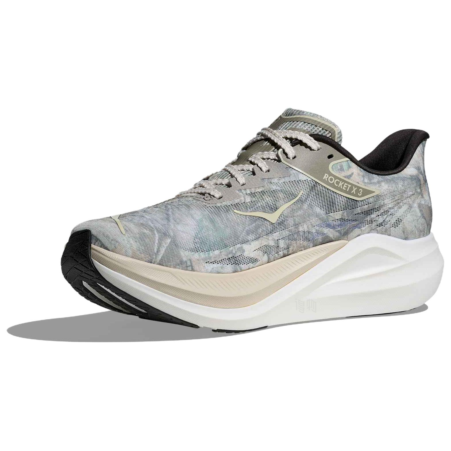 Order HOKA One One Rocket X 3 John Elliott 噴灑綠白跑鞋 1180830-SQW