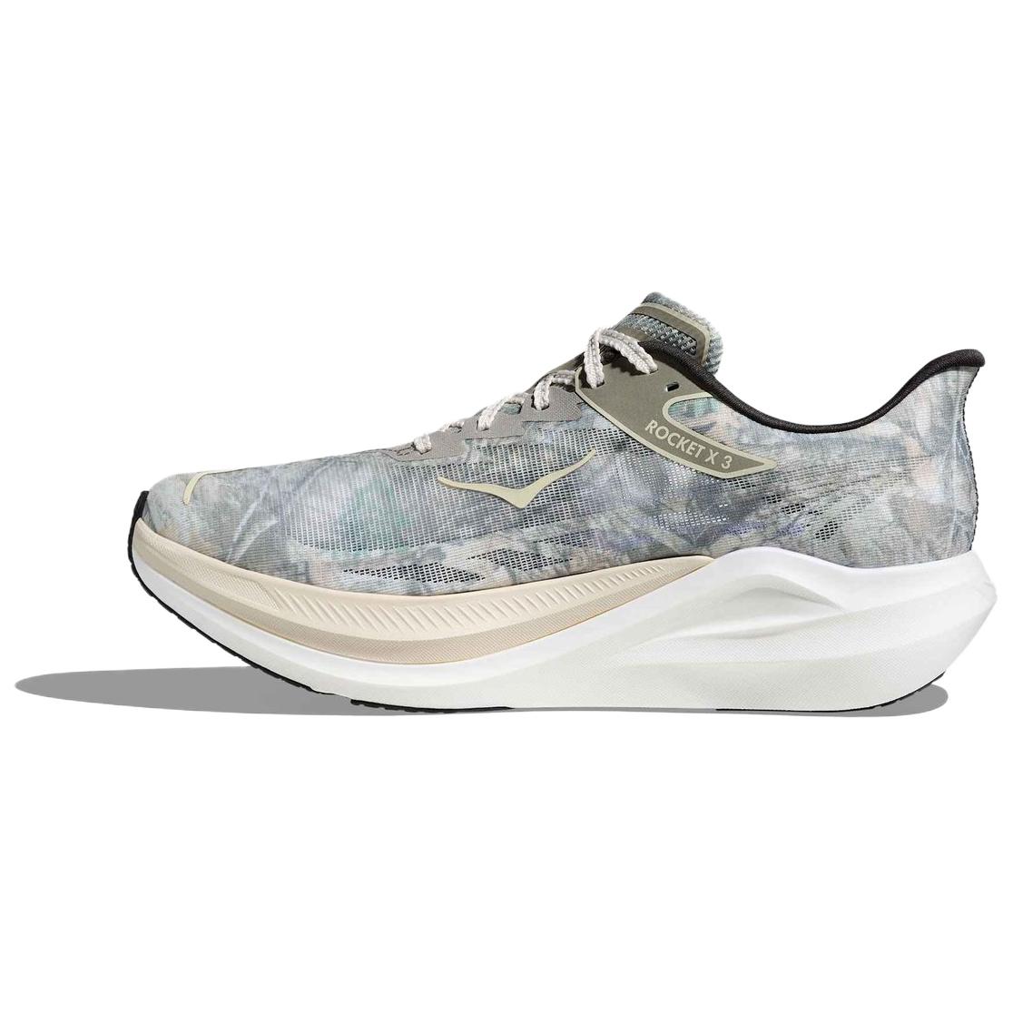 Lookbook HOKA One One Rocket X 3 John Elliott 噴灑綠白跑鞋 1180830-SQW