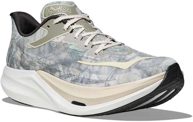 HOKA One One Rocket X 3 John Elliott 噴灑綠白跑鞋 1180830-SQW Shop HOKA One One Rocket X 3 John Elliott 噴灑綠白跑鞋 1180830-SQW