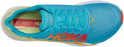 HOKA ONE ONE Rocket X 低筒 跑步鞋 男款 藍黃橙 Lookbook HOKA ONE ONE Rocket X 低筒 跑步鞋 男款 藍黃橙