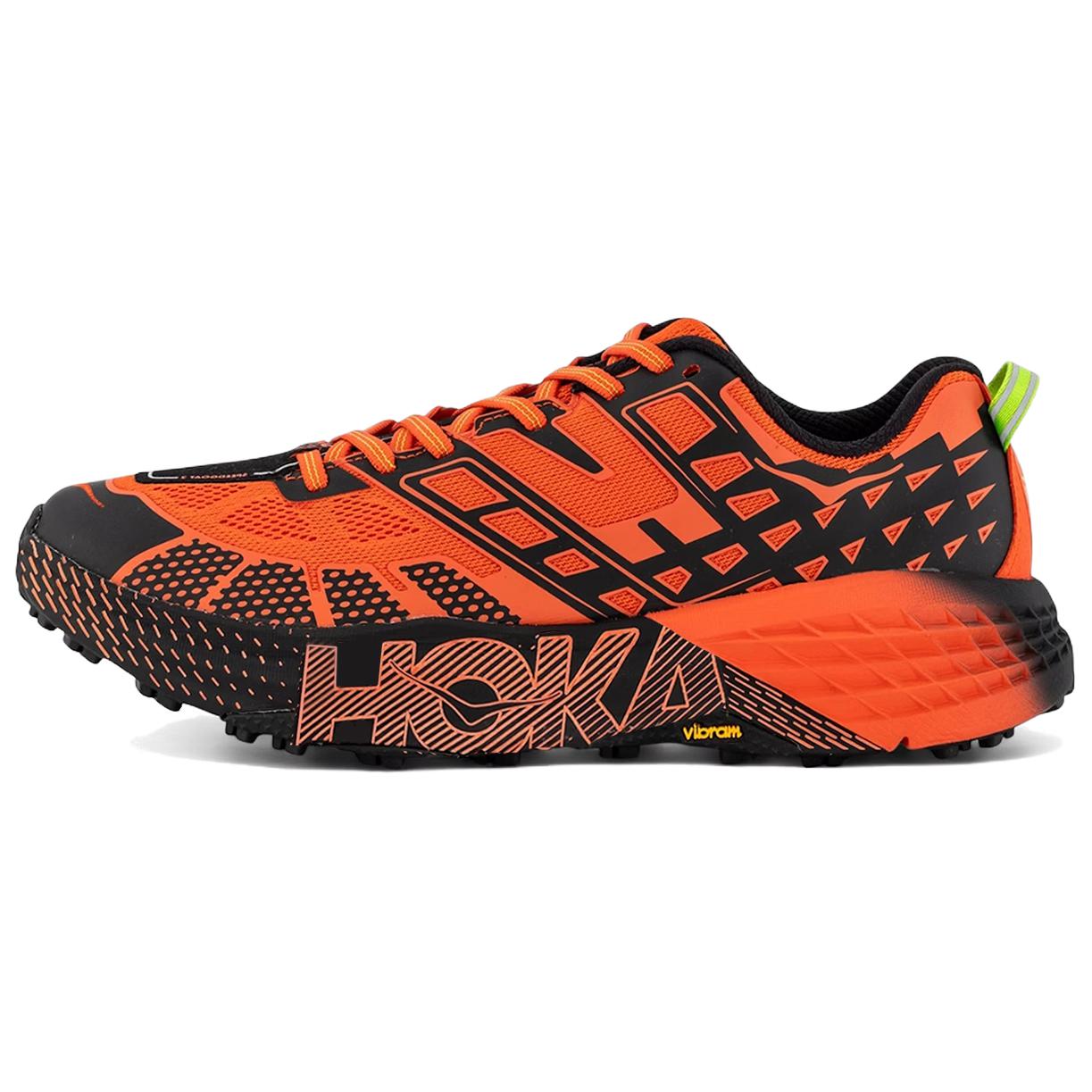 HOKA ONE ONE Speedgoat 2 Red Black Low-Top Running Shoes Fashionable 1162710-TLCT