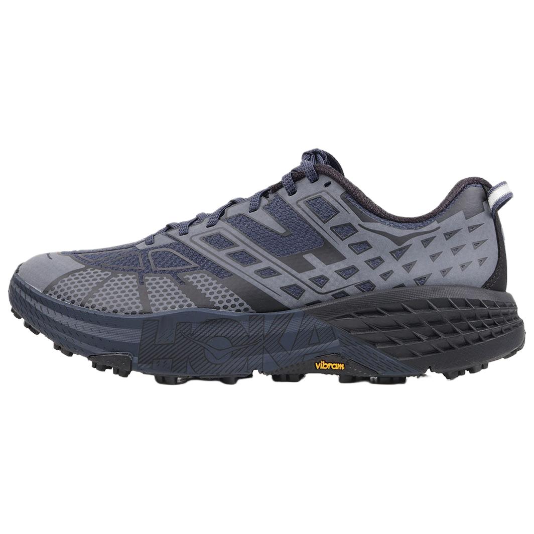HOKA ONE ONE Speedgoat 2 Trail Running Shoes Blue/Black Comfortable & Durable 1171910-VCK