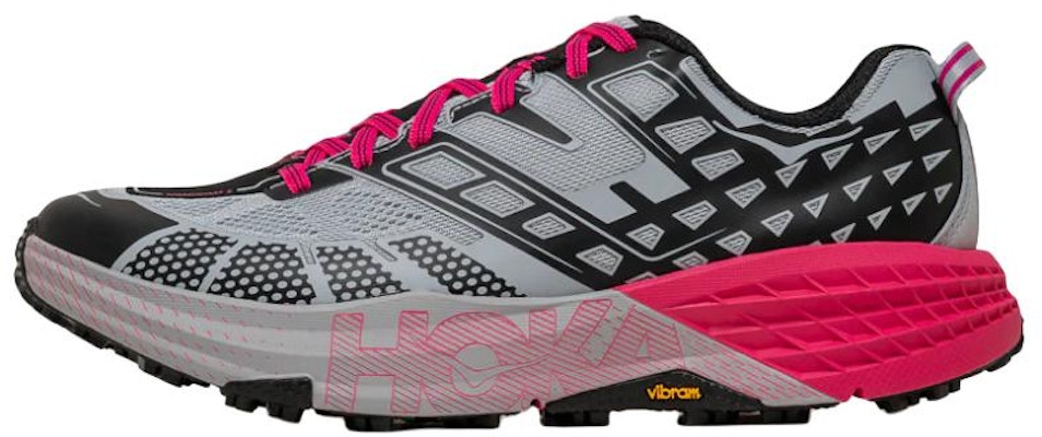 HOKA ONE ONE SPEEDGOAT 2 Trailschoenen Grijs Blauw Zwart Roze. 1162710-MRH Buy HOKA ONE ONE SPEEDGOAT 2 Trailschoenen Grijs Blauw Zwart Roze. 1162710-MRH