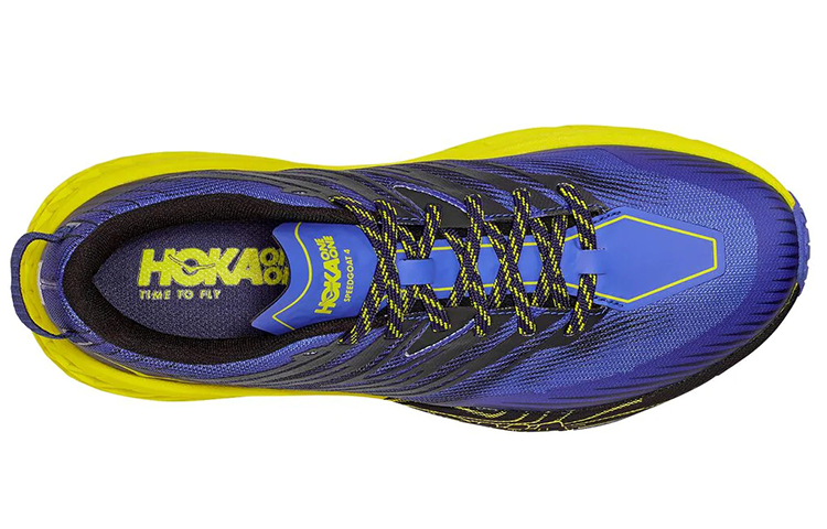 Lookbook ホカオネオネ スピードゴート4 青黄 (HOKA ONE ONE Supi-dogōto 4 AoKi) 1106525-BIEP
