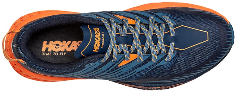 HOKA ONE ONE Speedgoat 4 寬版 專業越野 低筒 跑步鞋 男款 青橙色 Shop HOKA ONE ONE Speedgoat 4 寬版 專業越野 低筒 跑步鞋 男款 青橙色