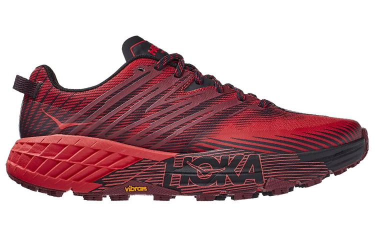 Order 호카 스피드고트 4 레드블랙 (Hoka Speedgoat 4 Red Black) 1106525-CHRRD