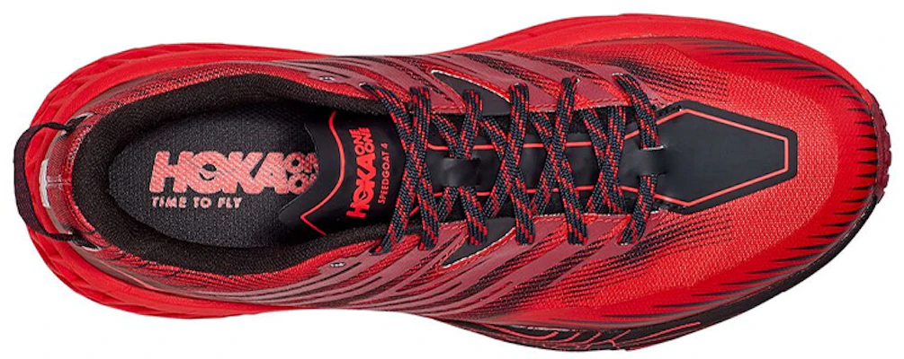HOKA ONE ONE Speedgoat 4 'Red Black' 1106525-CHRRD Lookbook HOKA ONE ONE Speedgoat 4 'Red Black' 1106525-CHRRD