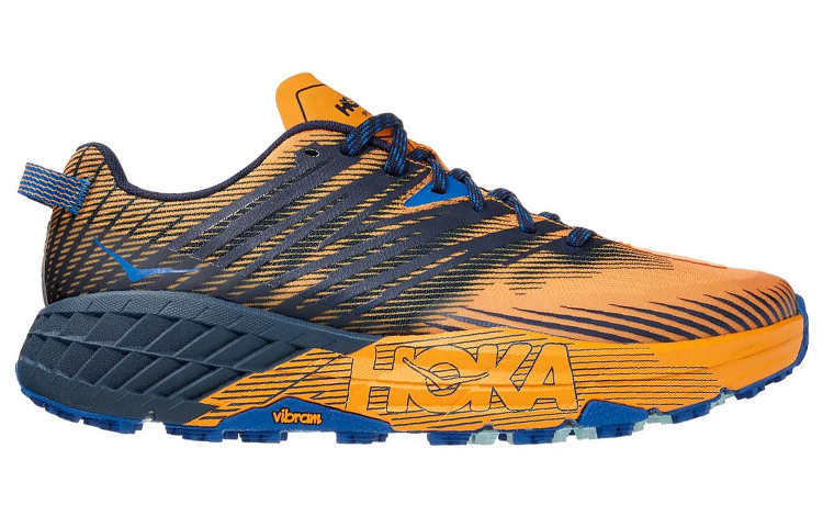 Order HOKA ONE ONE Speedgoat 4 'Saffron Black Iris ' 1106525-SBIS