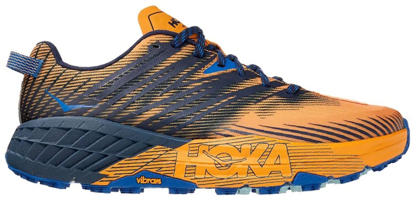 HOKA ONE ONE Speedgoat 4 'Saffron Black Iris ' 1106525-SBIS Order HOKA ONE ONE Speedgoat 4 'Saffron Black Iris ' 1106525-SBIS