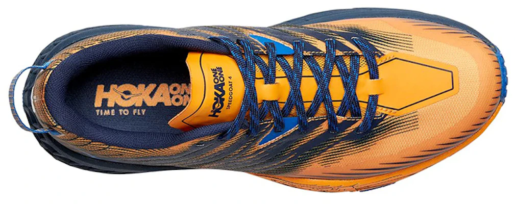 HOKA ONE ONE Speedgoat 4 'Saffron Black Iris ' 1106525-SBIS Lookbook HOKA ONE ONE Speedgoat 4 'Saffron Black Iris ' 1106525-SBIS