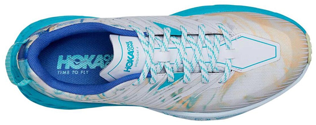 호카 오네오네 스피드고트 4 "화이트 시안" (Hoka One One Speedgoat 4 "White Cyan") 1106525-TGT Lookbook 호카 오네오네 스피드고트 4 "화이트 시안" (Hoka One One Speedgoat 4 "White Cyan") 1106525-TGT