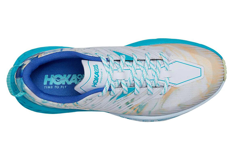 Lookbook 호카 오네오네 스피드고트 4 "화이트 시안" (Hoka One One Speedgoat 4 "White Cyan") 1106525-TGT