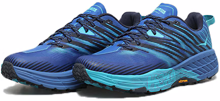 Lookbook HOKA ONE ONE Speedgoat 4 低筒跑鞋 藍色