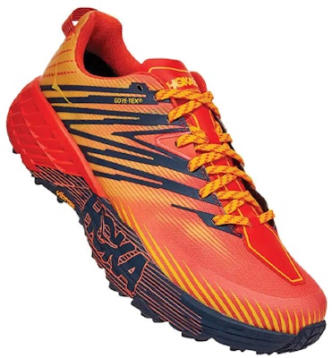 HOKA One One Speedgoat 4 Gore-Tex Merah Mandarin 1106530-MRGF Lookbook HOKA One One Speedgoat 4 Gore-Tex Merah Mandarin 1106530-MRGF