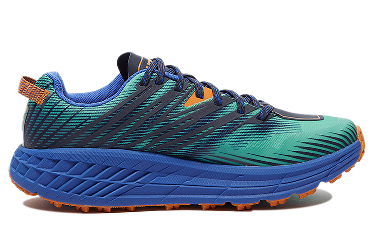 Order HOKA ONE ONE Speedgoat 4 專業 低幫 跑步鞋 男款 藍橙