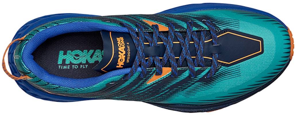 HOKA ONE ONE Speedgoat 4 低帮 '亚特兰蒂斯炫蓝' 1106525-ADGB Lookbook HOKA ONE ONE Speedgoat 4 低帮 '亚特兰蒂斯炫蓝' 1106525-ADGB