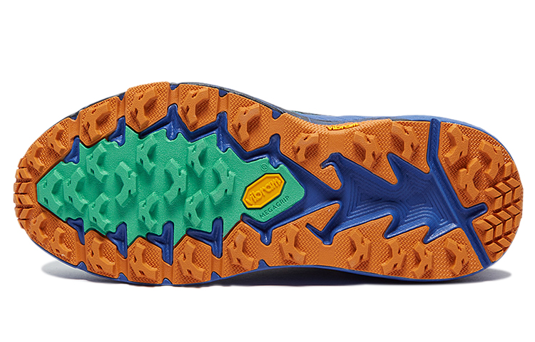 Shop HOKA ONE ONE Speedgoat 4 專業 低幫 跑步鞋 男款 藍橙