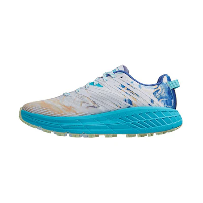 HOKA ONE ONE Speedgoat 4 Wide 'White Blue'