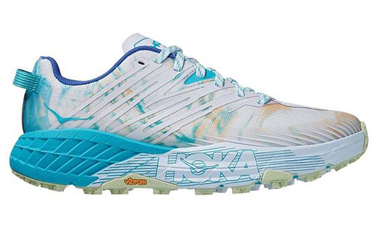 Order HOKA ONE ONE Speedgoat 4 寬楦 防滑耐磨輕便 低筒 跑步鞋 男款 白藍