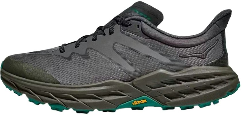 HOKA ONE ONE Speedgoat 5 Low-Top Running Shoes Black Green Breathable. 1150917-CKBC Buy HOKA ONE ONE Speedgoat 5 Low-Top Running Shoes Black Green Breathable. 1150917-CKBC