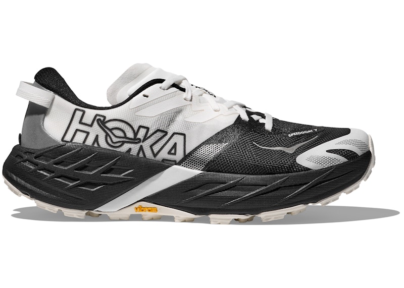 HOKA One One Speedgoat 7 Black White 1171928-BWHT