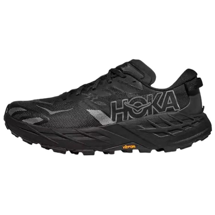 HOKA ONE ONE SPEEDGOAT 7 Trail Running Shoes Black Comfortable & Versatile 1171928-BCKT