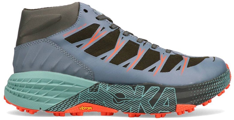 HOKA ONE ONE Speedgoat Mid WP 中幫 越野跑步鞋 男款 灰色 Order HOKA ONE ONE Speedgoat Mid WP 中幫 越野跑步鞋 男款 灰色