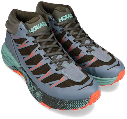 HOKA ONE ONE Speedgoat Mid WP 中幫 越野跑步鞋 男款 灰色 Lookbook HOKA ONE ONE Speedgoat Mid WP 中幫 越野跑步鞋 男款 灰色