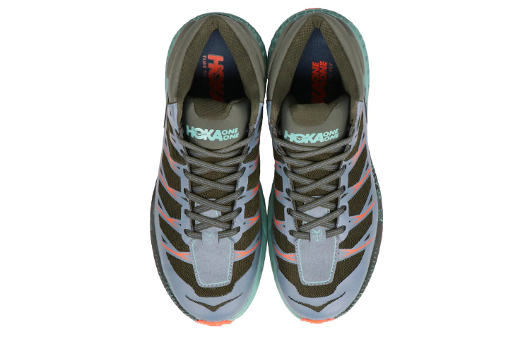 Lookbook HOKA ONE ONE Speedgoat Mid WP 中幫 越野跑步鞋 男款 灰色