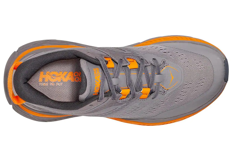 Shop HOKA ONE ONE Stinson ATR 6 ''Grigio Gelo Arancione Vivo'' 1110506-FGBM