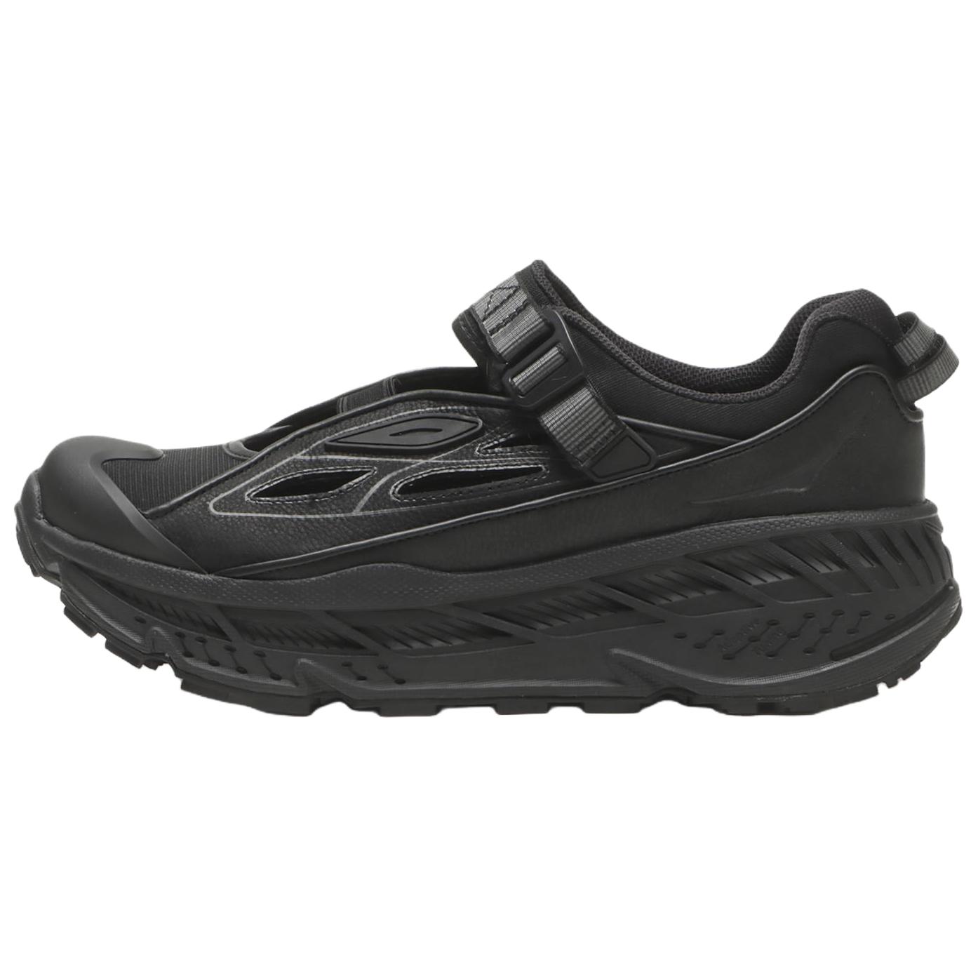 HOKA ONE ONE Stinson Breeze Black Trail Running Shoes Comfortable Fit 1174450-BBNB