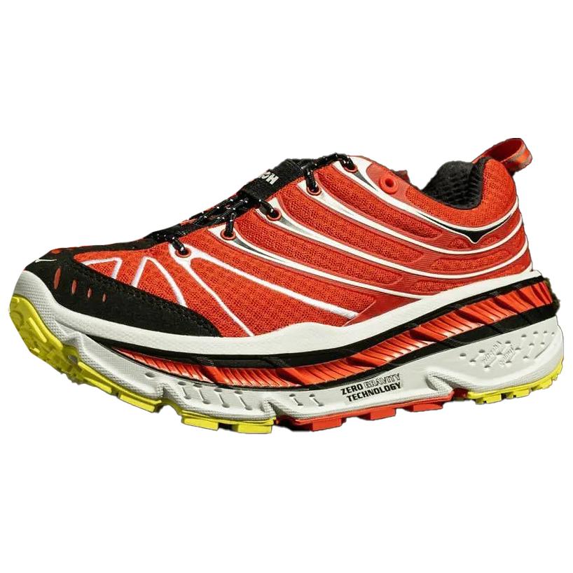 HOKA ONE ONE Stinson Evo OG Red/White/Black Running Shoes. 1155350-HBN