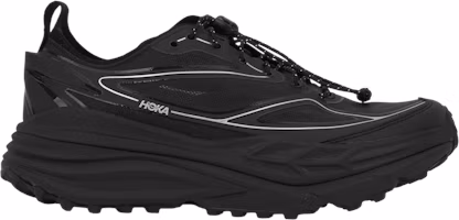 HOKA ONE ONE Stinson One7 Black Silver Lightweight Trail Running Shoes 1168931-BKSV HOKA ONE ONE Stinson One7 Black Silver Lightweight Trail Running Shoes 1168931-BKSV
