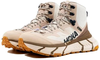 Lookbook HOKA ONE ONE Tennine Hike GTX109 運動 防滑耐磨防水 高筒 戶外功能鞋 男女同款 流沙色