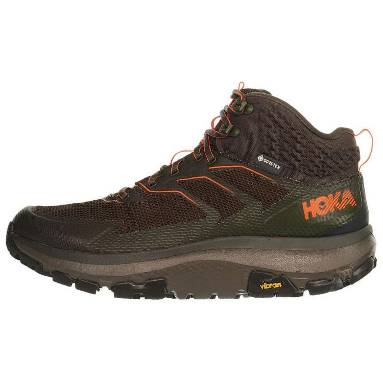 HOKA ONE ONE Toa Gore-Tex 'Black Olive Orange' 1112032-BOOR