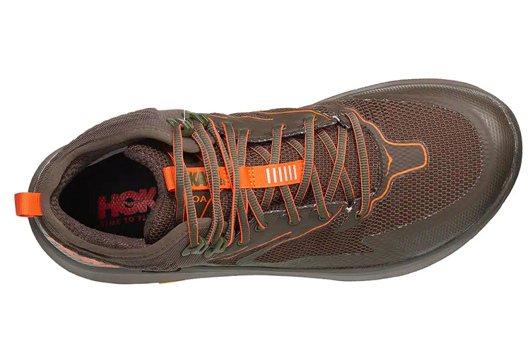 Lookbook HOKA ONE ONE Toa 防水徒步鞋 '黑橄榄橙' 1112032-BOOR